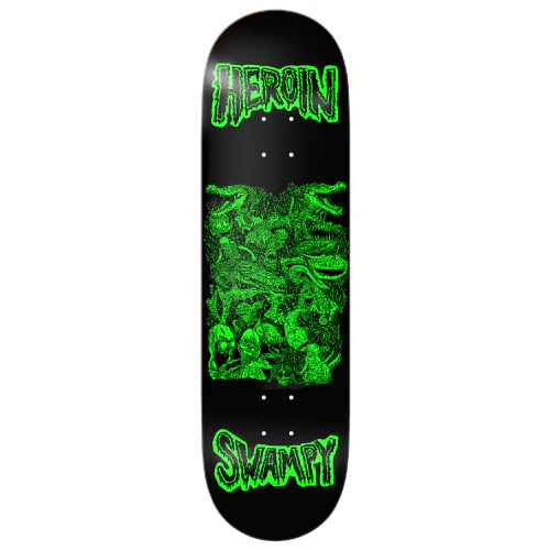 Heroin Swampy Allegory of Fear Skateboard Deck 9.0"