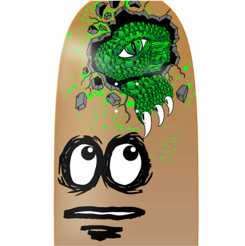Heroin Swampy Egg Skateboard Deck 11" - Image 2