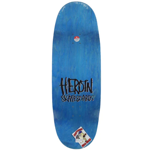 Heroin Swampy Egg Skateboard Deck 11" - Image 3