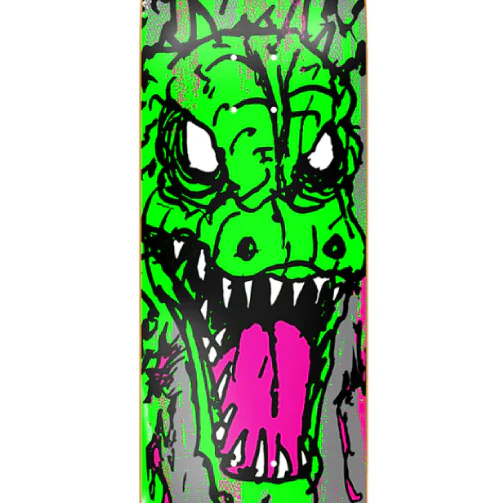 Heroin Swampy Savages Skateboard Deck 9.0" - Image 2