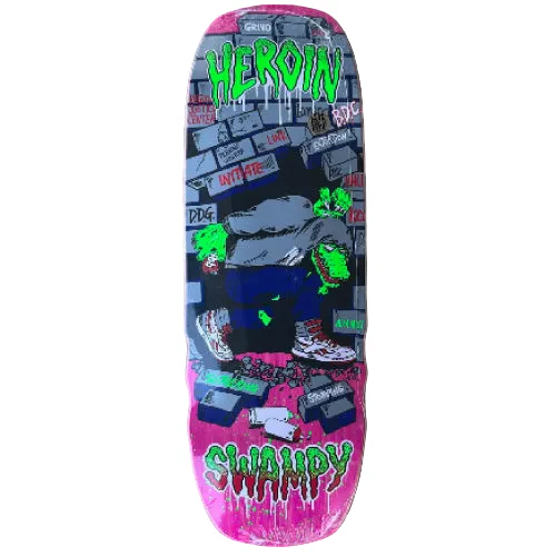 Heroin Swampy Stomp Skateboard Deck 10.5" - Image 3