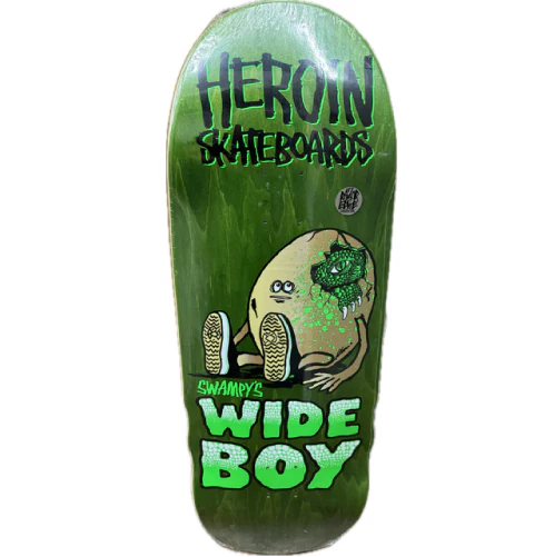 Heroin Swampy's Wide Boy Egg Skateboard Deck 10.75" - Image 3