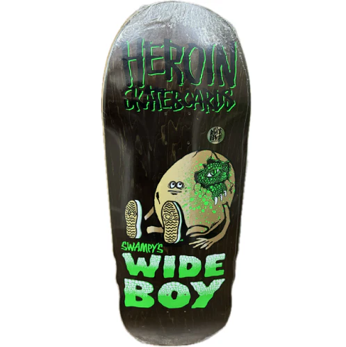 Heroin Swampy's Wide Boy Egg Skateboard Deck 10.75" - Image 4