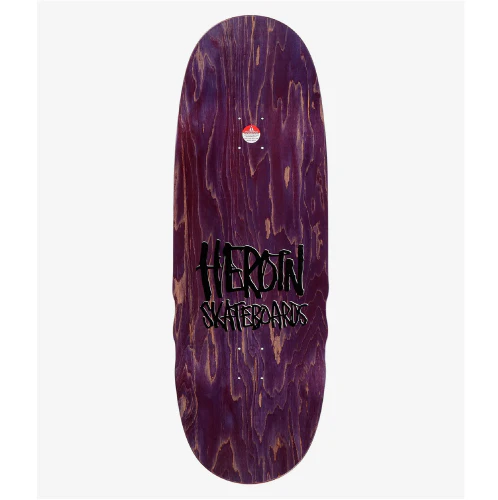 Heroin Swampy's Wide Boy Egg Skateboard Deck 10.75" - Image 8
