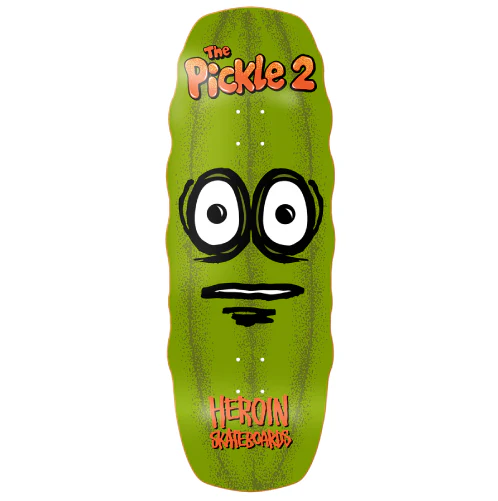 Heroin The Pickle 2 Skateboard Deck 11.125"