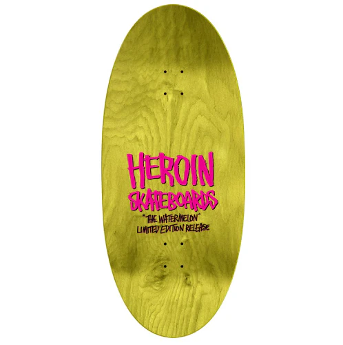 Heroin The Watermelon Skateboard Deck 13.5" - Image 4