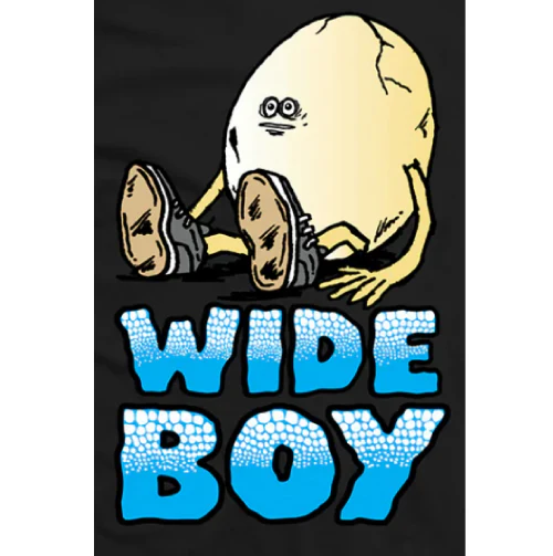Heroin Wide Boy Tee - Black - Image 5