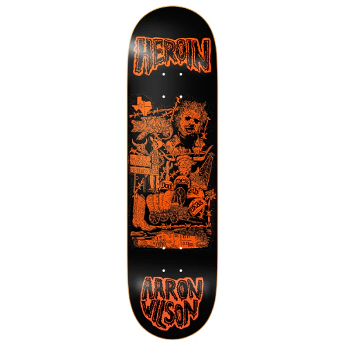 Heroin Wilson Allegory of Fear Skateboard Deck 8.75"