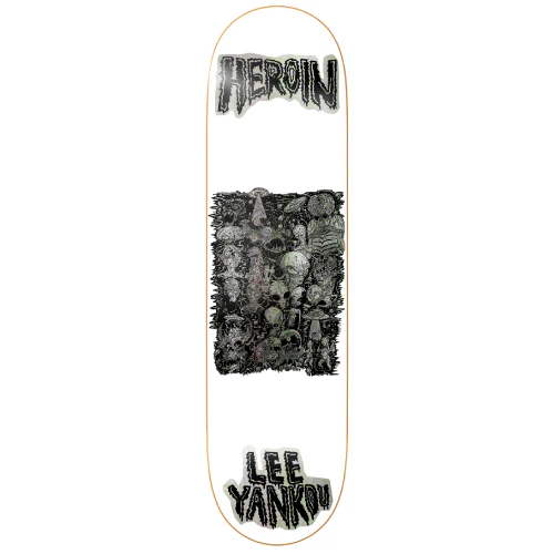 Heroin Yankou Allegory of Fear Skateboard Deck 8.25"