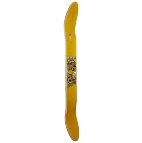 Heroin Yankou Axe Skeletons Symmetrical Skateboard Deck 8.25" - Image 6