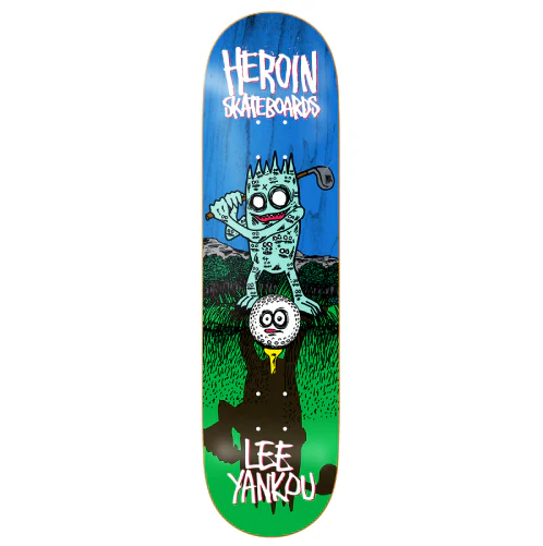Heroin Yankou Golf Imp Skateboard Deck 8.25"