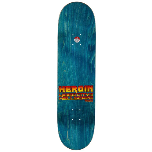 Heroin Yankou Hellscape Skateboard Deck Holographic 8.25" - Image 3