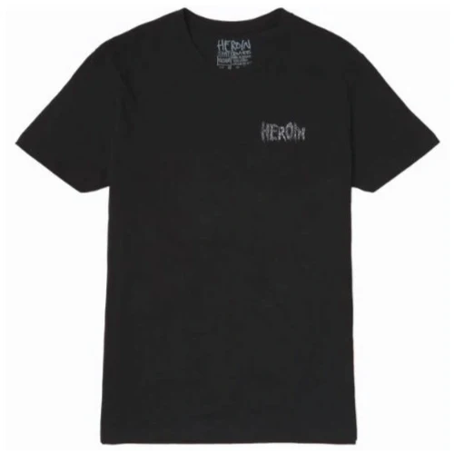 Heroin Zombie Tee - Black - Image 2