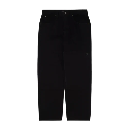 Hockey Double Knee Jean - Black