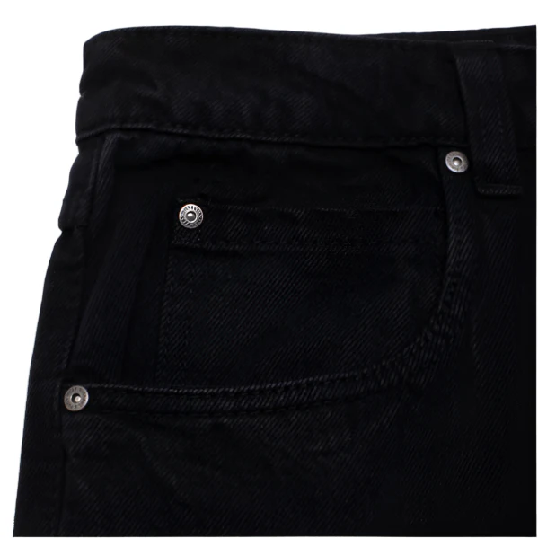 Hockey Double Knee Jean - Black - Image 4