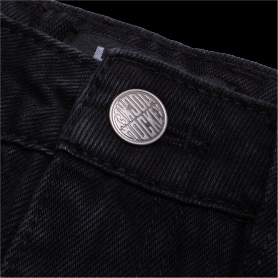 Hockey Double Knee Jean - Black - Image 5