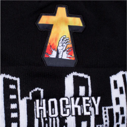 Hockey Drowning Beanie - Black - Image 2