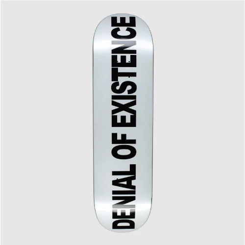 Hockey Kadow Denial of Existence Skateboard Deck 8.25"