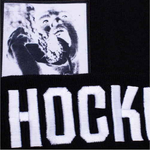 Hockey Serious Warning Beanie - Black - Image 2