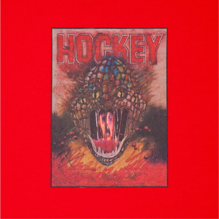 Hockey War on Mice Hoodie - Red - Image 2