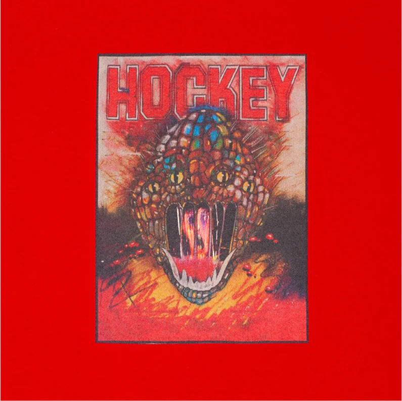 Hockey War on Mice Tee - Red - Image 2