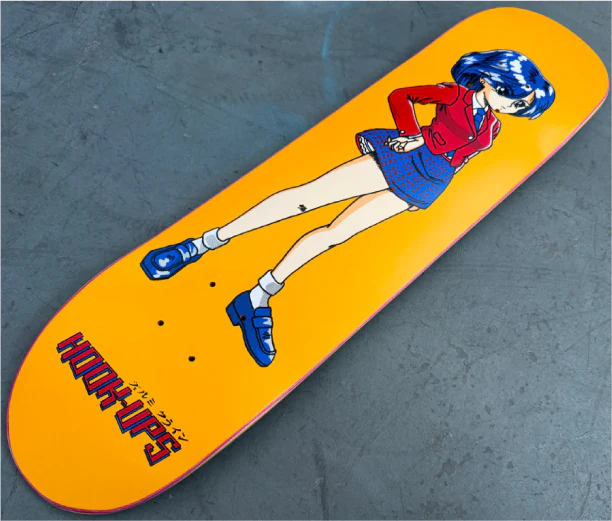 Hook-Ups 30 Years OG School Girl Skateboard Deck 7.5" - Image 6