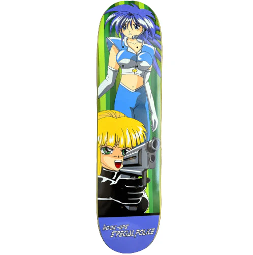 Hook-Ups 30 Years Special Police Skateboard Deck 7.5" - Image 3