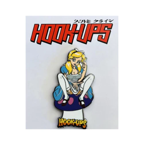 Hook-Ups Alice Enamel Pin - Image 2