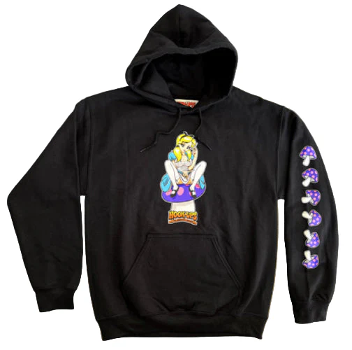 Hook-Ups Alice Hoodie - Black