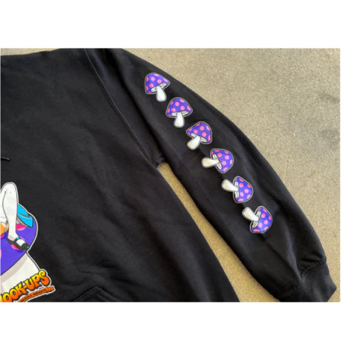 Hook-Ups Alice Hoodie - Black - Image 5