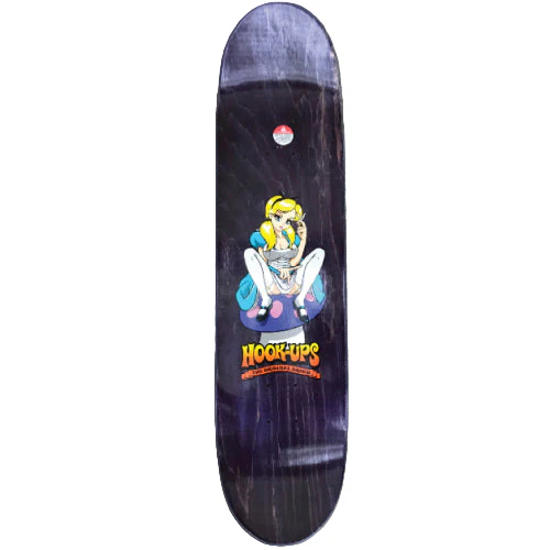 Hook-Ups Alice Skateboard Deck 8" - Image 4