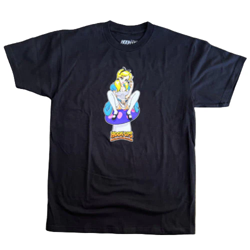 Hook-Ups Alice Tee - Black
