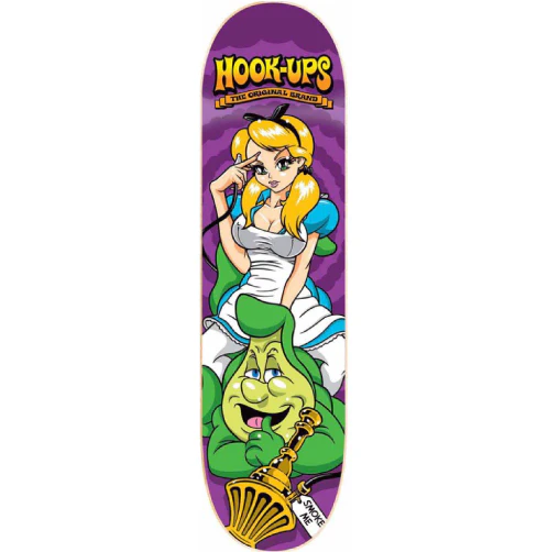 Hook-Ups Alice's Wonderland Skateboard Deck 8"