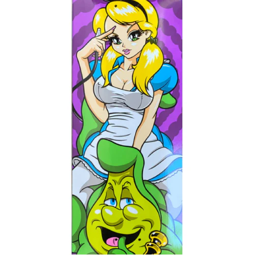Hook-Ups Alice's Wonderland Skateboard Deck 8" - Image 3