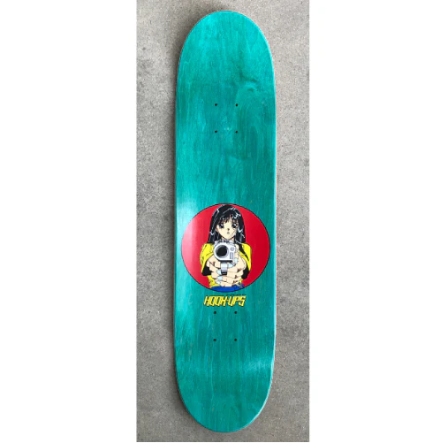 Hook-Ups Barrel of a Gun Skateboard Deck 8.0" - Image 4