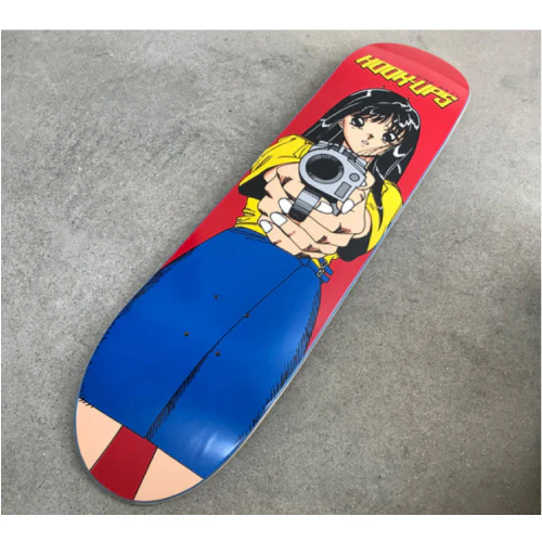 Hook-Ups Barrel of a Gun Skateboard Deck 8.0" - Image 5