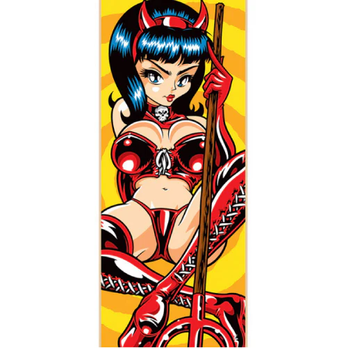 Hook-Ups Devil Queen Skateboard Deck 8.25" - Image 2