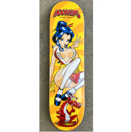 Hook-Ups Geisha 2 Skateboard Deck 8.25" - Image 3