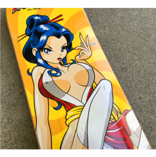 Hook-Ups Geisha 2 Skateboard Deck 8.25" - Image 5