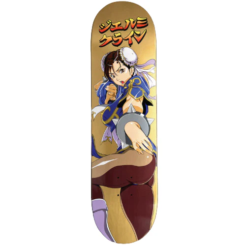 Hook-Ups Jeremy Klein Chun Li 2 Skateboard Deck 8.25" - Image 3