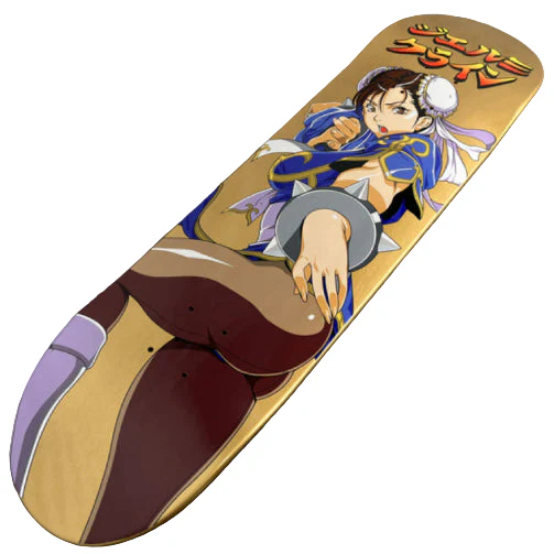Hook-Ups Jeremy Klein Chun Li 2 Skateboard Deck 8.25" - Image 4