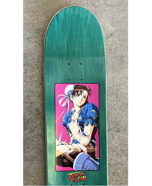 Hook-Ups Jeremy Klein Chun Li 3 Skateboard Deck 8.5" - Image 4