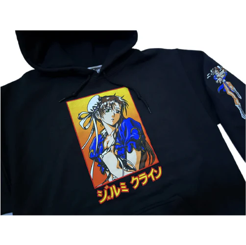 Hook-Ups Jeremy Klein Chun Li Hoodie - Black - Image 3