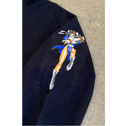 Hook-Ups Jeremy Klein Chun Li Hoodie - Black - Image 4