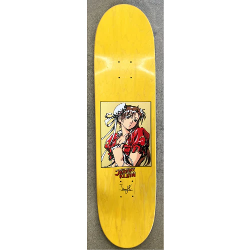Hook-Ups Jeremy Klein Chun Li Skateboard Deck 8.25" - Image 4