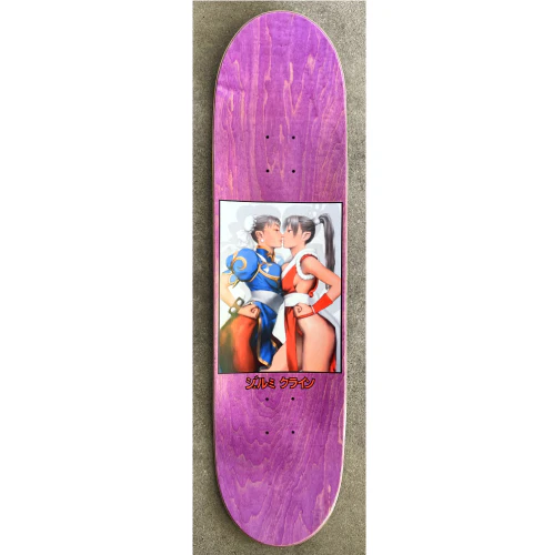 Hook-Ups Jeremy Klein Chun Li vs. Mai Skateboard Deck 8.5" - Image 4
