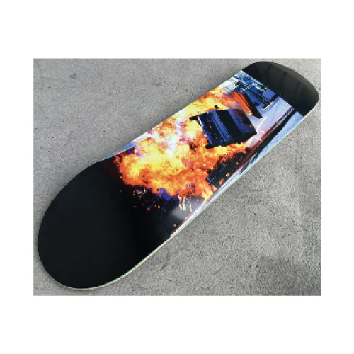 Hook-Ups Jeremy Klein Destruction Van Skateboard Deck 8.5" - Image 3