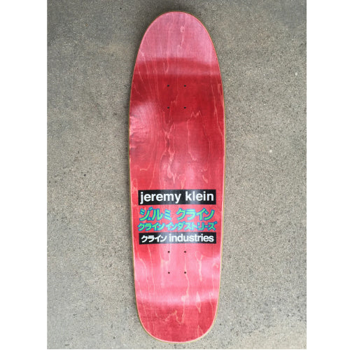 Hook-Ups Jeremy Klein Dream Girl Shaped Skateboard Deck Purple Veneer 9.75" - Image 3