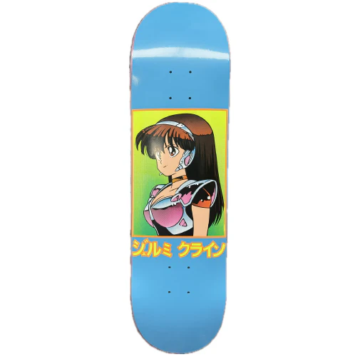 Hook-Ups Jeremy Klein Dream Girl Skateboard Deck Teal 8.475"