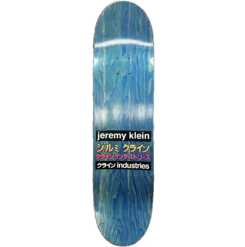 Hook-Ups Jeremy Klein Dream Girl Skateboard Deck Teal 8.475" - Image 3